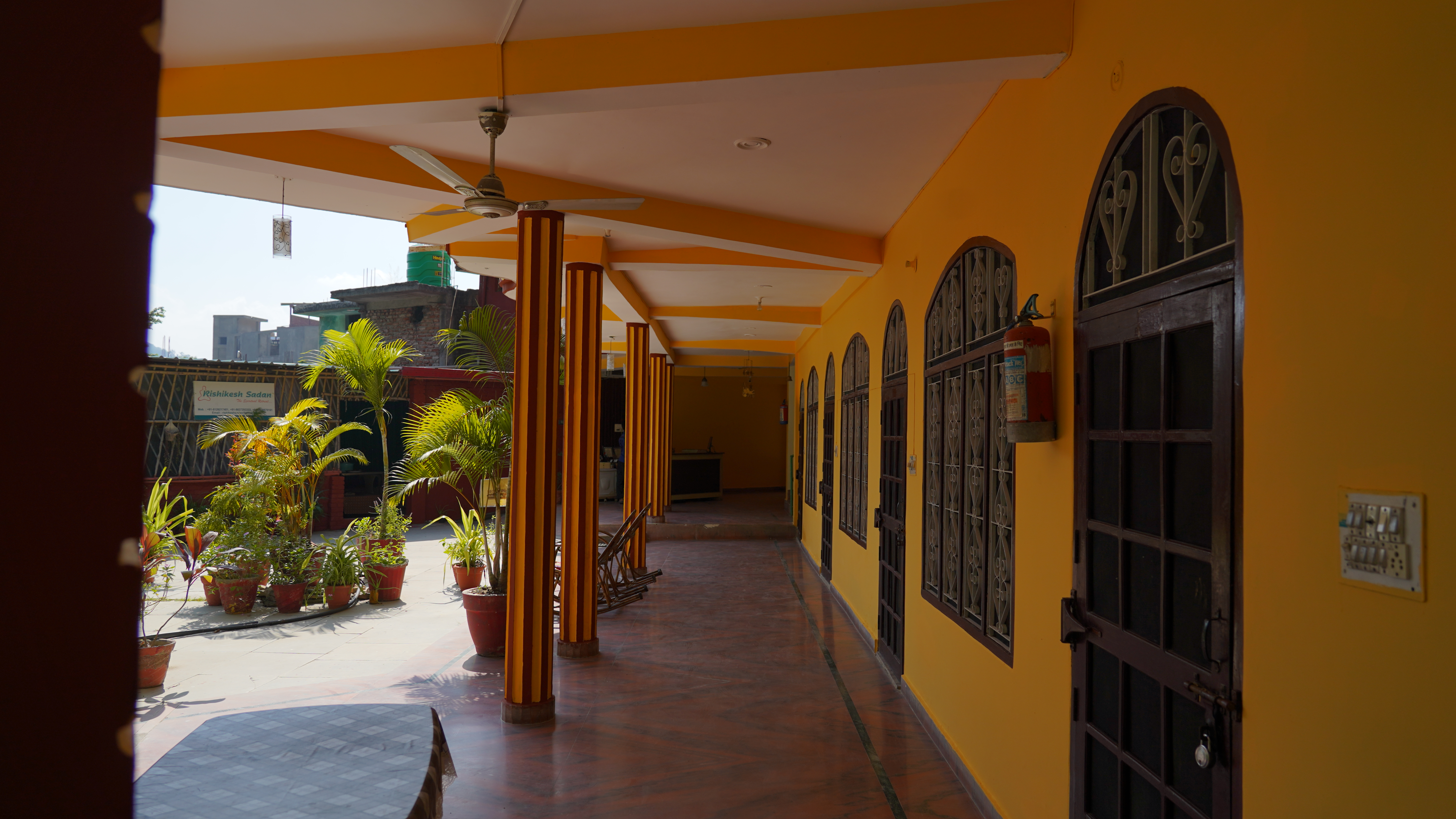 Ashram corridor